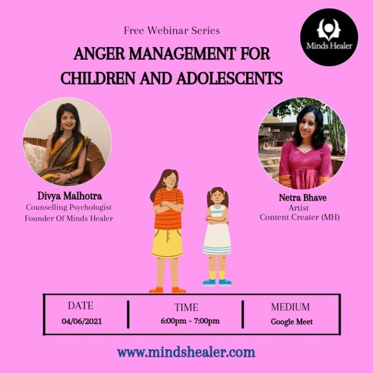NEtra Webinar Minds Healer Anger Management for Children